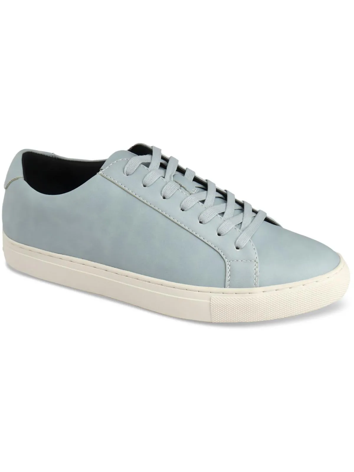 Womens Faux Leather Lifestyle Casual And Fashion Sneakers