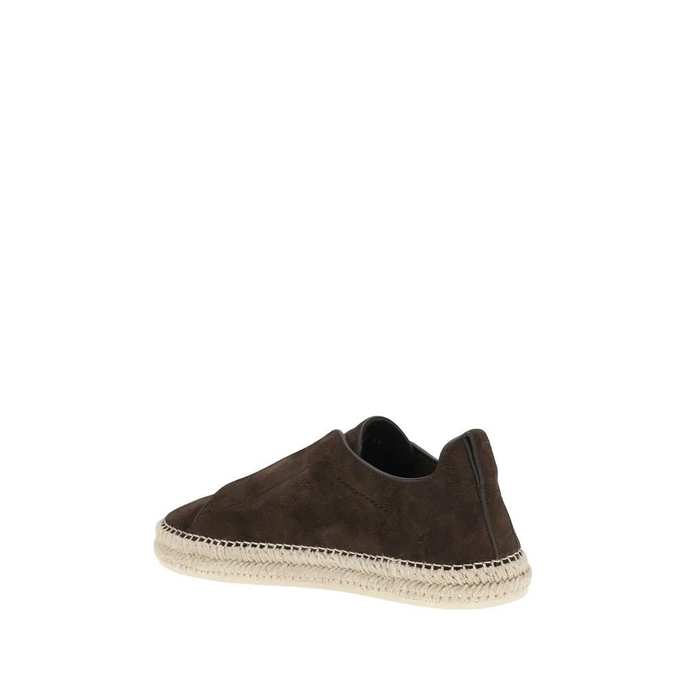 ZEGNA Suede Men's Sneakers
